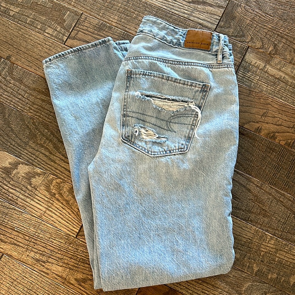 American Eagle button fly jeans